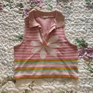 Kidcore Daisy Top